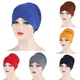 Chapeau Turban arabe pour femmes, Bonnet croisé, casquette intérieure, Bonnet musulman, perte de