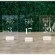 Numéros de Table de mariage avec support en bois signes de Table personnalisés en acrylique