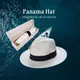 Chapeau Panama classique réglable, fait à la main en équateur, chapeaux de soleil pour femmes et