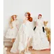 Robe de poupée élégante de 30cm pour vêtements Barbie, robe de soirée de mariage, accessoires de