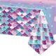 Nappe de Table sirène violet sous la mer couverture de Table en plastique décorations de fête