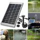Kit de pompe à eau pour fontaine solaire 5W 500l/h pompe Submersible pour étang de jardin avec