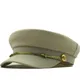 Chapeaux octogonaux pour femmes, casquette de baseball militaire plate pour dames, casquettes