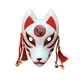 Masques de Cosplay de renard japonais, peinture à la main, Anbu pour mascarade de noël, accessoires