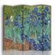 Paravent - Cloison Iris - Vincent Van Gogh cm 180x170 (5 volets)