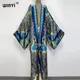 Robe Kimono pour femmes Kaftan Bikini cover-up vêtements américains pour femmes manteau
