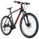 KS Cycling Mountainbike Hardtail 27,5" Morzine schwarz-rot (Größe: 53 cm)