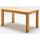 Table à manger / table de cuisine en bois de hêtre massif huilé - L.140 x H.77 x P.80 cm -PEGANE-