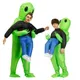 Costumes gonflables d'alien Cosplay pour adultes et enfants Costume d'halloween Cos pour hommes et