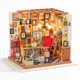 Robotime – maison de poupée Miniature en bois bricolage fait à la main 1:24 Kits de construction