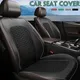 Housses de protection de siège de voiture en cuir PU 2 pièces couvre-tapis imperméable respirant