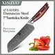 XINZUO – couteau de Chef japonais Santoku en acier inoxydable ustensile de cuisine à haute teneur
