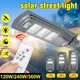 120W/240W/360W LED lampe solaire mur lampadaire Radar PIR capteur de mouvement lampe de sécurité