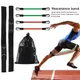 Bande de résistance élastique pour les jambes équipement de Fitness cordes de traction en Latex