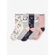5er-Pack Mädchen Socken, Panda rosa Gr. 35/38 von vertbaudet