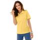 Casual Looks Poloshirt Poloshirt, (1 tlg.) gelb Damen Jersey Shirts Sweatshirts
