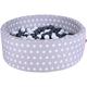 Knorrtoys Bällebad Soft, Grey White Dots, mit 300 Bällen Grey/creme; Made in Europe grau Kinder Altersempfehlung