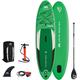 Aqua Marina Inflatable SUP-Board Breeze iSUP BT-21BRP, (Set, 6 tlg., mit Paddel, Pumpe und Transportrucksack) grün Ausrüstung Stand Up Paddle Sportarten