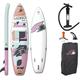 F2 SUP-Board Mono women ohne Paddel rosa Wassersportausrüstung Sportausrüstung