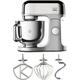 KENWOOD Küchenmaschine KMX760CH kMix Premium Edition Chrome, 1000 W, 5 l Schüssel, mit 3-tlg. Pâtisserie-Set grau Küchenmaschinen Haushaltsgeräte