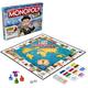 Hasbro Spiel Monopoly Reise um die Welt bunt Kinder Altersempfehlung