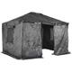 Sojag Pavillon-Schutzhülle, für Pavillon 10x14 grau Pavillon-Schutzhülle Zelte Camping Schlafen Outdoor