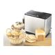 KENWOOD Brotbackautomat BM 450, 15 Programme, 780 W silberfarben Küchenkleingeräte Haushaltsgeräte