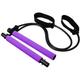 JUNJUN-Kit de barre de Pilates portable Pilates Stick Yoga Fitness Gymstick Violet