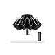 Wian - Parapluie Pliant de Voyage, Parapluie Pliant Inversé à Ouverture Automatique à 12 Côtes,