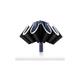 Parapluie Pliant de Voyage, Coupe-Vent, Protection Solaire à 99% Bleu