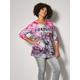 Shirt allover printed Angel of Style Grau/Pink