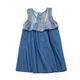 Robe Patchwork en Denim pour adolescentes vêtements d'été en coton pour enfants petite robe de