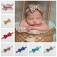Bandeau élastique à nœud papillon pour bébés filles 16 couleurs paillettes paillettes