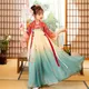 Costume traditionnel Hanfu chinois pour filles vêtements de danse de la dynastie Han vêtements de