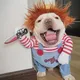 Costumes d'halloween de Cosplay pour chiens et chats tenues drôles pour chiens et chats tenues