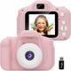 Appareil Photo pour Enfants,Mini Caméra Numérique Rechargeable Caméscope Antichoc Photo vidéo pour