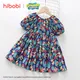 Hibobi – robe de dessin animé bob l'éponge pour filles tenue mignonne pour les vacances