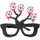 Cadre de lunettes d'Halloween Cosplay Costume Lunettes pour Halloween Party Supplies et Party