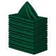 Serviettes de Table en Satin vert 43x43cm 50 pièces décor de Table de service pour fête de