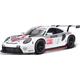Bburago Sammlerauto Race Porsche 911 RSR GT 20, 1:24 weiß Kinder Altersempfehlung
