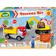 Lena Spielzeug-Kipper Truckies Set Baustelle, inkluisve Spielzeug-Bagger und Spielfigur; Made in Europe bunt Kinder Altersempfehlung