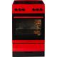 Amica Elektro-Standherd SHC 11506 R, Steam Clean, SteamClean A (A+++ bis D) rot Herde Kochfelder Haushaltsgeräte