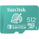 Speicherkarte der Serie 512 GB kompatibel mit Switch Dashcam GoPro Drone bis zu 100 MB/s