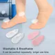 Protège-pieds unisexe 17.5cm x 8.1cm Anti-fissure hydratant avec trou respirant élimination de