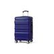 Bagage à main à coque rigide, valise avec serrure TSA et roue universelle, extensible, poignée