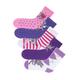 H.I.S Socken, (5 Paar), in 5 farbenfrohen Designs lila Kinder Socken Langarm Kleider Mädchenkleidung