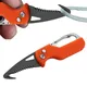 Couteaux porte-clés petits coupe-sangle de ceinture de sécurité en acier inoxydable couteaux de