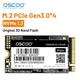 D'OSCOO ON900B Disque Dur NVME PCIe M.2 2242 SSD 256 GO 512 GO à 1 TO Dur Entraînement M.2 2242 Gel
