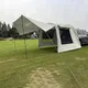 Auvent de voiture abri solaire tente arrière de Camping SUV grand ombrage 3 saisons 5-6
