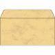 SIGEL DU172 Briefumschläge Marmor sandbraun, 50 Stück, gummiert, DIN lang